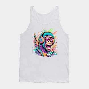 Monkey Gamer Tank Top